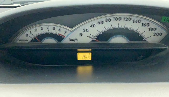2011 Toyota Etios V, Petrol, Manual, 83,914 km, Odometer Image