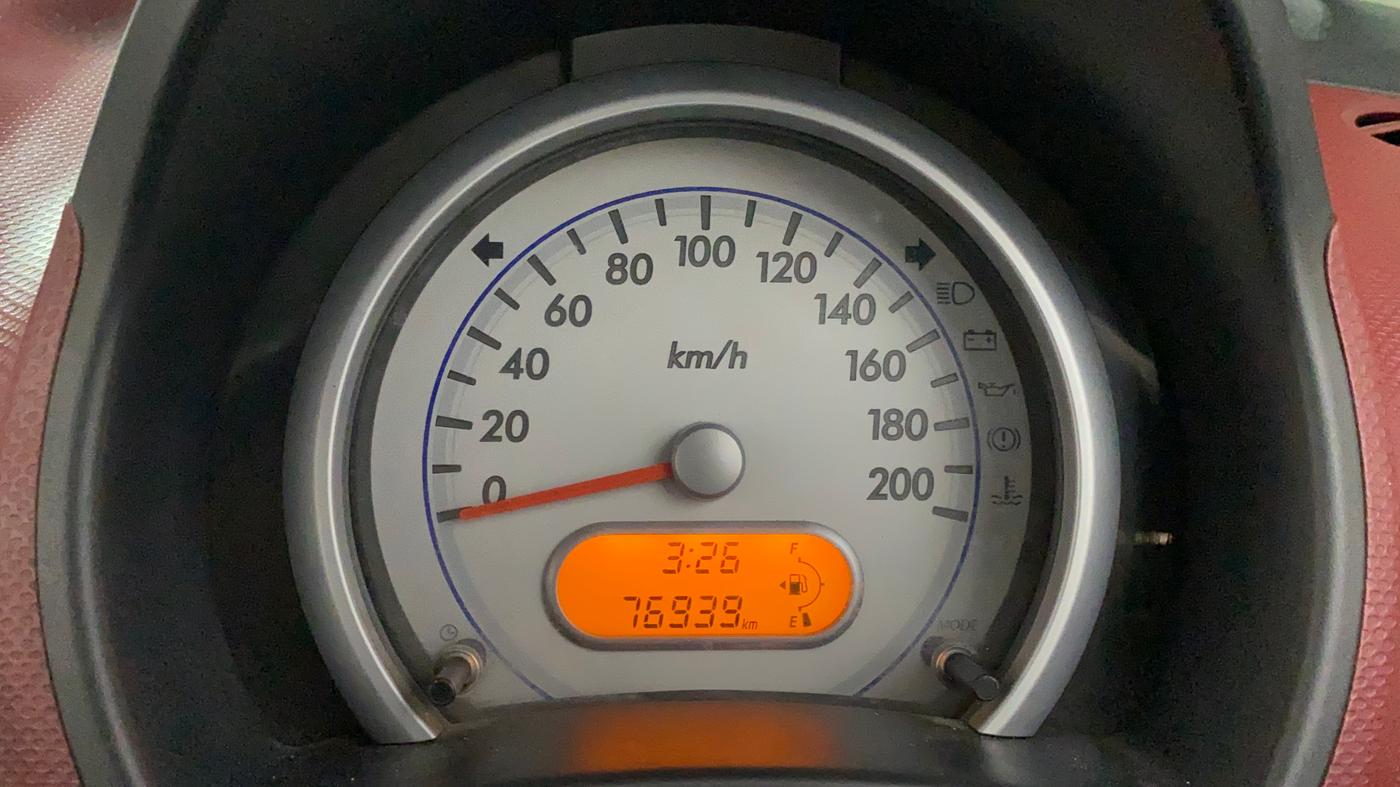 2015 Maruti Ritz ZXI, Petrol, Manual, 77,004 km, Odometer Image