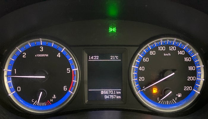 2016 Maruti S Cross ZETA 1.3, Diesel, Manual, 94,756 km, Odometer Image