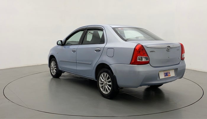 2011 Toyota Etios V, Petrol, Manual, 7,360 km, Left Back Diagonal