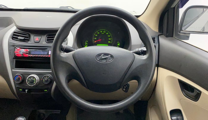 2013 Hyundai Eon ERA +, Petrol, Manual, 50,981 km, Steering Wheel Close Up
