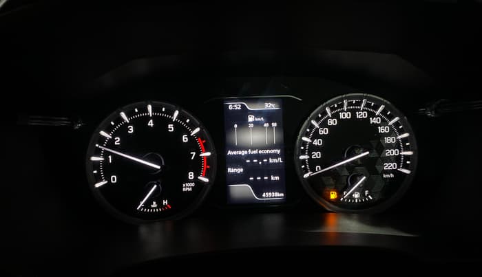 2023 Maruti Grand Vitara ZETA SMART HYBRID, Petrol, Manual, 45,918 km, Odometer Image