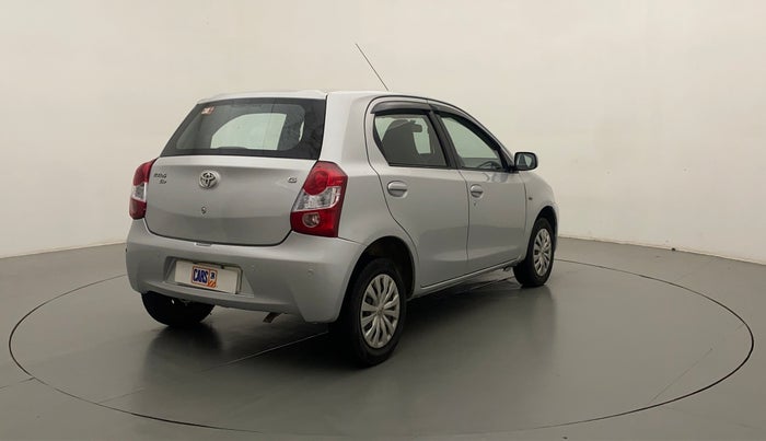 2011 Toyota Etios Liva G, Petrol, Manual, 40,328 km, Right Back Diagonal