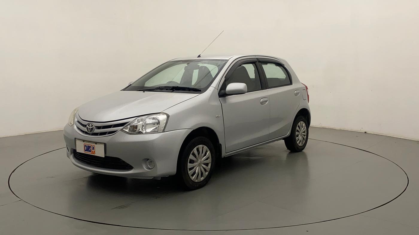 2011 Toyota Etios Liva G, Petrol, Manual, 40,328 km, Left Front Diagonal
