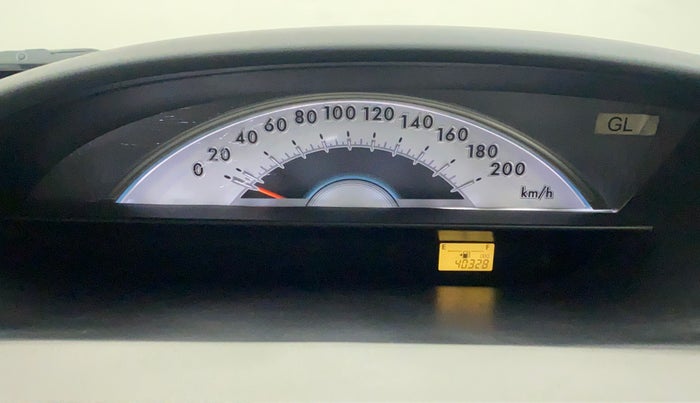 2011 Toyota Etios Liva G, Petrol, Manual, 40,328 km, Odometer Image