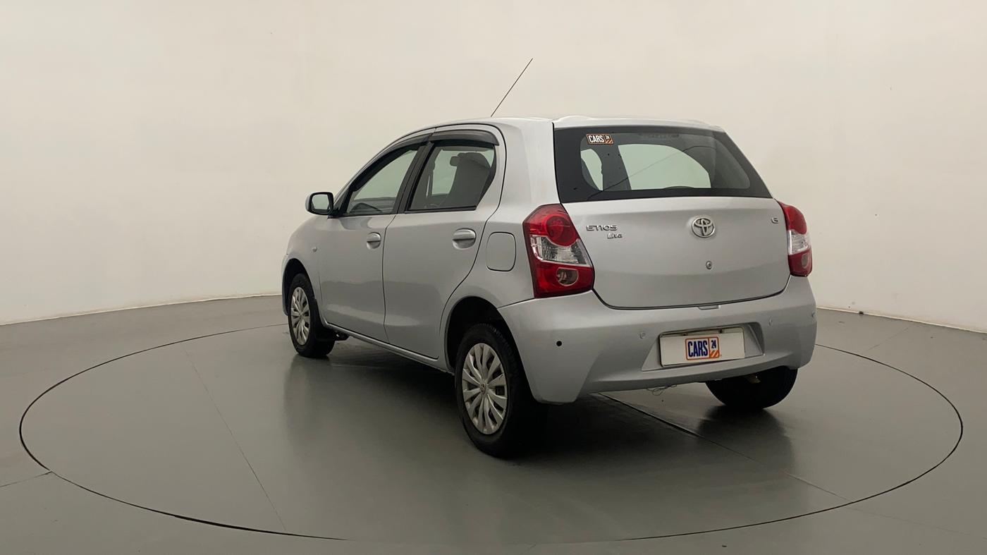 2011 Toyota Etios Liva G, Petrol, Manual, 40,328 km, Left Back Diagonal