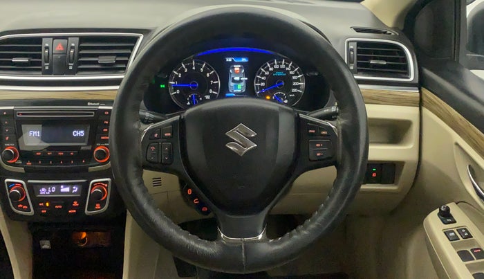 2018 Maruti Ciaz ZETA 1.5 SHVS MT PETROL, Petrol, Manual, 18,156 km, Steering Wheel Close Up