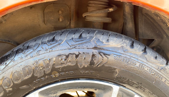 2018 Tata Tiago XZ PLUS PETROL, Petrol, Manual, 72,122 km, Left Rear Tyre Tread