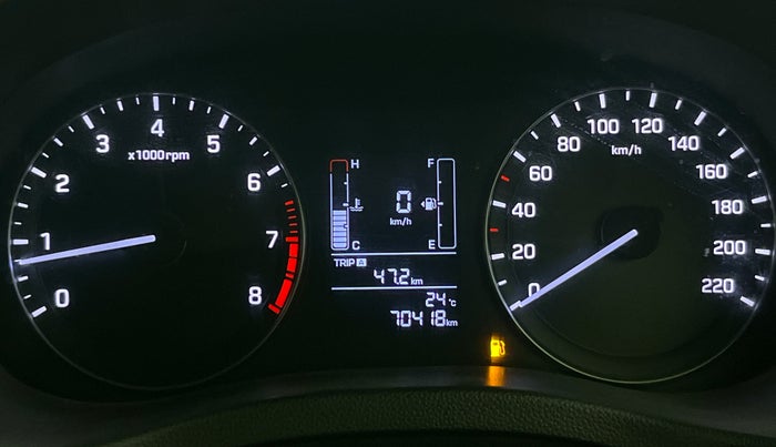 2016 Hyundai Creta E PLUS 1.6 PETROL, Petrol, Manual, 70,369 km, Odometer Image