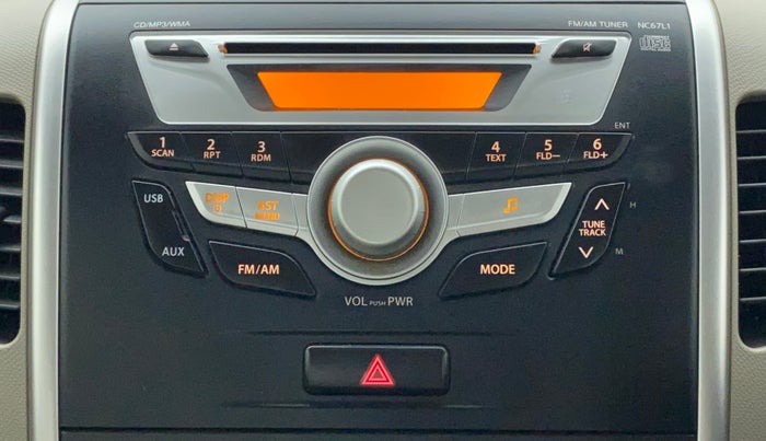 2013 Maruti Wagon R 1.0 VXI, Petrol, Manual, 65,536 km, Infotainment System