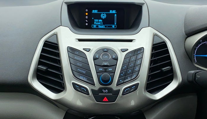 2015 Ford Ecosport TITANIUM 1.5L PETROL AT, Petrol, Automatic, 28,440 km, Infotainment System