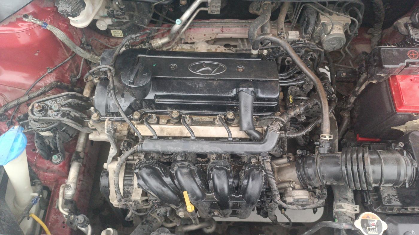 2015 Hyundai Elite i20 ASTA 1.2, Petrol, Manual, 26,929 km, Engine View
