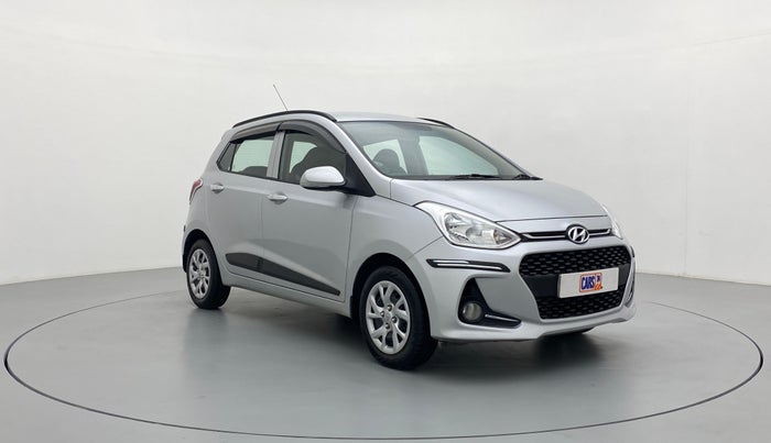 2018 Hyundai Grand i10 SPORTZ 1.2 KAPPA VTVT, Petrol, Manual, 41,306 km, Right Front Diagonal
