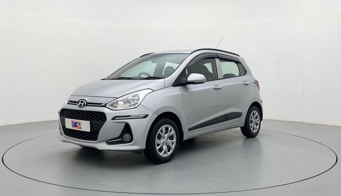 2018 Hyundai Grand i10 SPORTZ 1.2 KAPPA VTVT, Petrol, Manual, 41,306 km, Left Front Diagonal