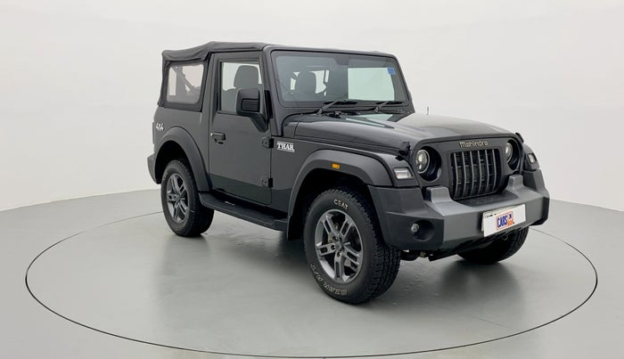 2021 Mahindra Thar LX  P 4WD AT CONVERTIBLE, Petrol, Automatic, 5,302 km, Right Front Diagonal