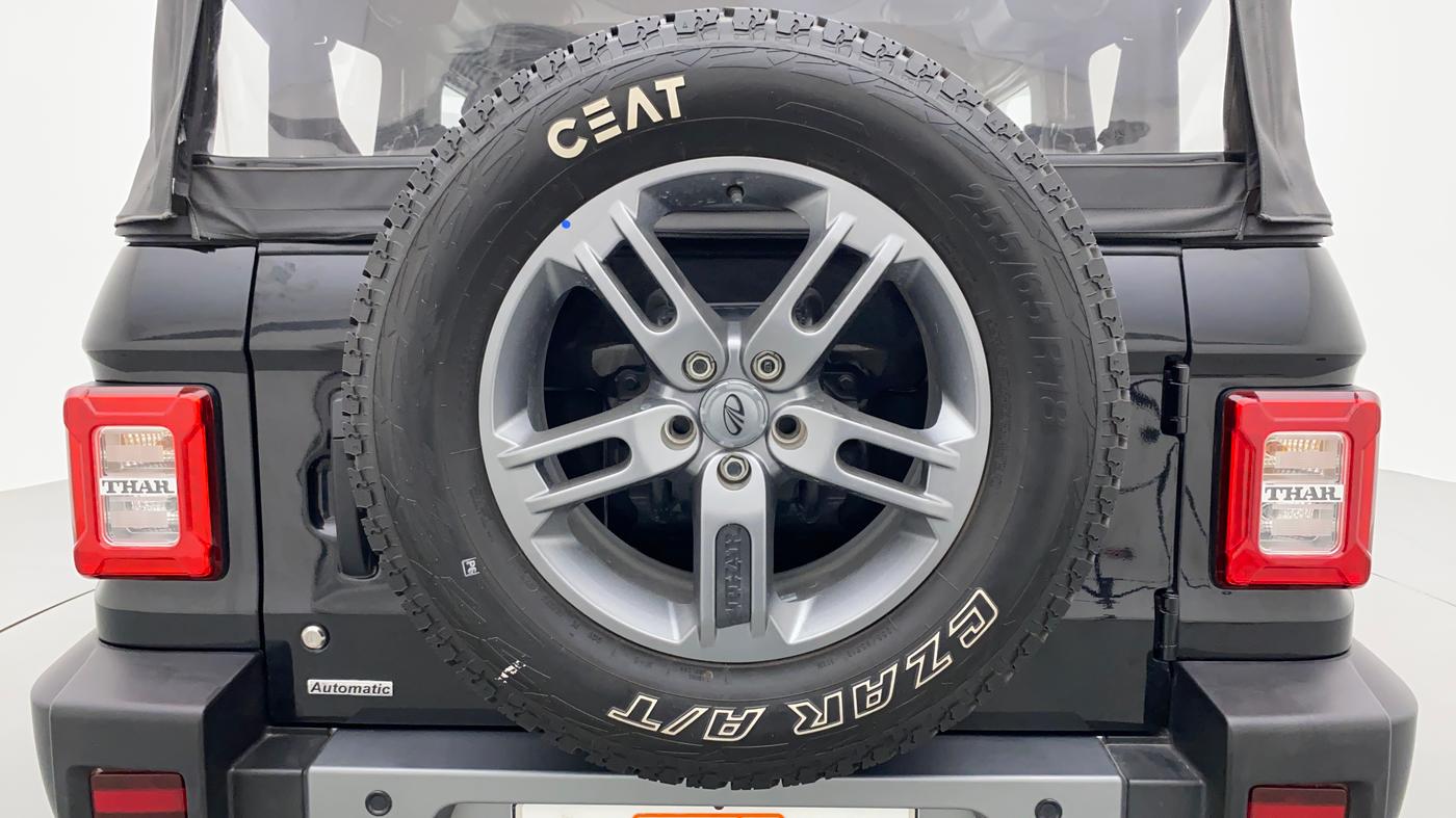 2021 Mahindra Thar LX  P 4WD AT CONVERTIBLE, Petrol, Automatic, 5,302 km, Spare Tyre