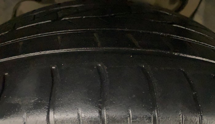 2018 Tata NEXON XZA PLUS PETROL, Petrol, Automatic, 44,976 km, Left Front Tyre Tread