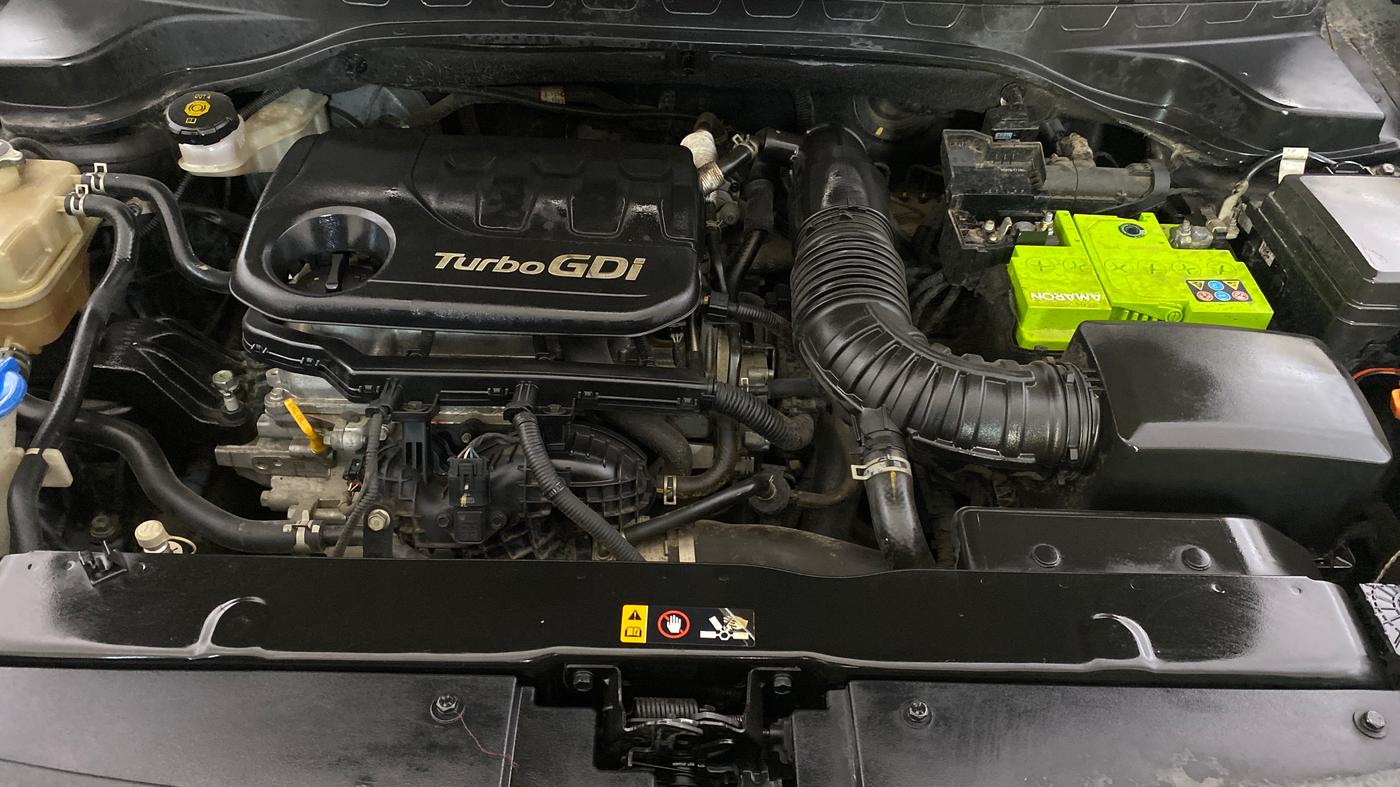 2021 KIA SONET HTK PLUS 1.0 IMT, Petrol, Manual, 37,913 km, Engine View