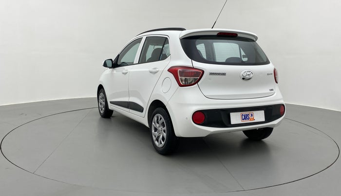 2018 Hyundai Grand i10 SPORTZ 1.2 KAPPA VTVT, Petrol, Manual, 22,876 km, Left Back Diagonal