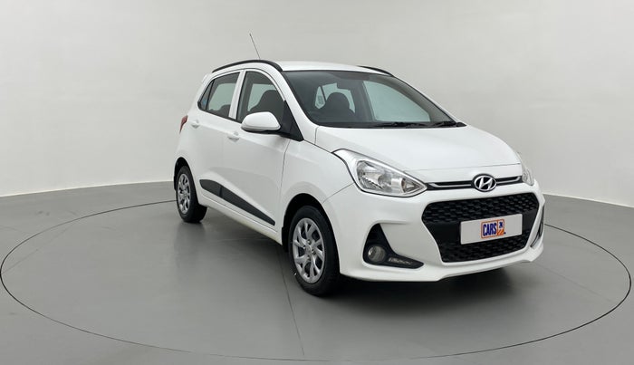 2018 Hyundai Grand i10 SPORTZ 1.2 KAPPA VTVT, Petrol, Manual, 22,876 km, Right Front Diagonal