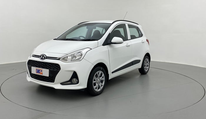 2018 Hyundai Grand i10 SPORTZ 1.2 KAPPA VTVT, Petrol, Manual, 22,876 km, Left Front Diagonal