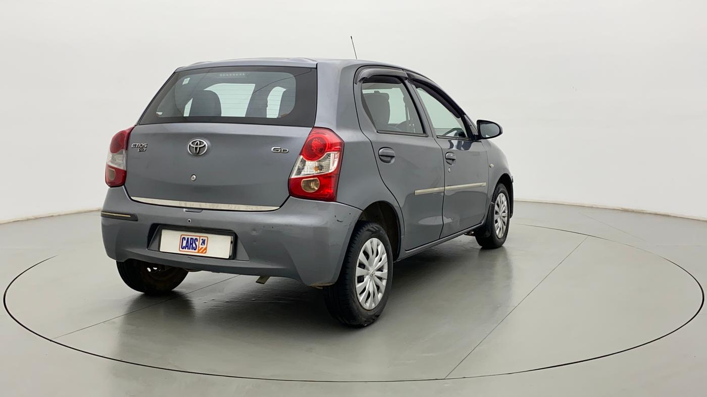 2016 Toyota Etios Liva GD, Diesel, Manual, 65,160 km, Right Back Diagonal