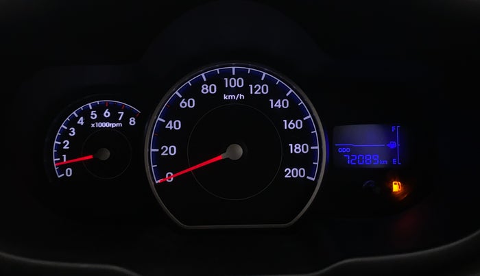 2013 Hyundai i10 MAGNA 1.1, Petrol, Manual, 72,188 km, Odometer Image