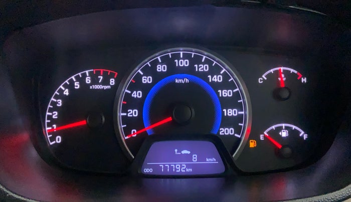 2014 Hyundai Grand i10 ASTA (O) 1.2 KAPPA VTVT, Petrol, Manual, 77,784 km, Odometer Image