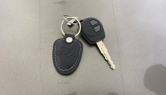 2018 Maruti Dzire VXI, Petrol, Manual, 80,225 km, Key Close Up