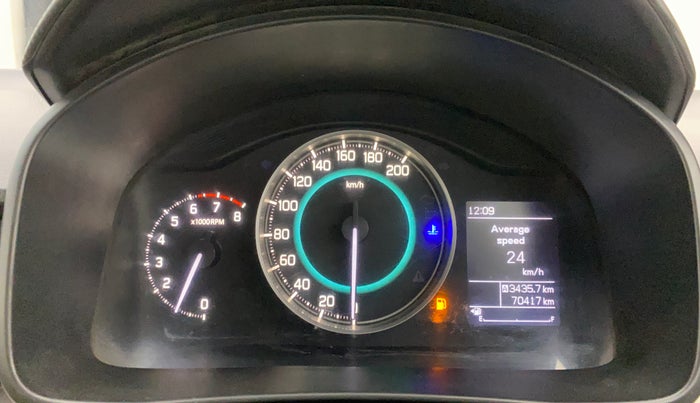 2017 Maruti IGNIS ZETA 1.2, Petrol, Manual, 70,417 km, Odometer Image