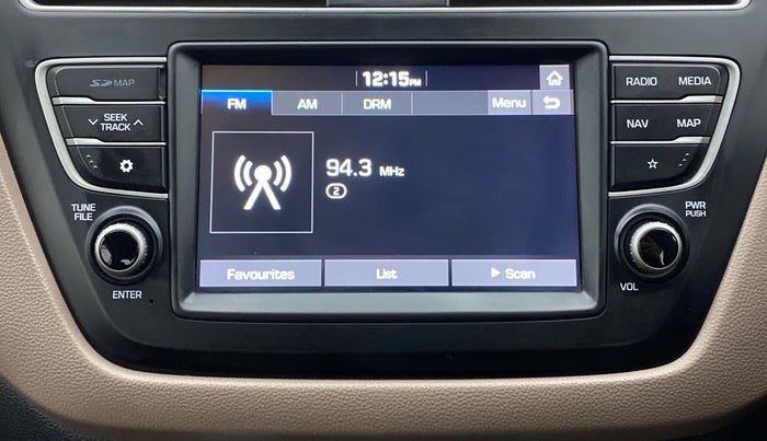 2020 Hyundai Elite i20 SPORTZ PLUS 1.2, Petrol, Manual, 35,039 km, Infotainment System