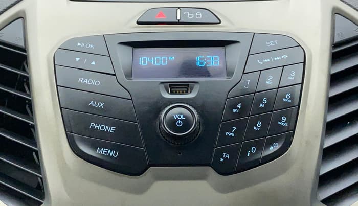 2015 Ford Ecosport AMBIENTE 1.5L PETROL, CNG, Manual, 99,096 km, Infotainment System