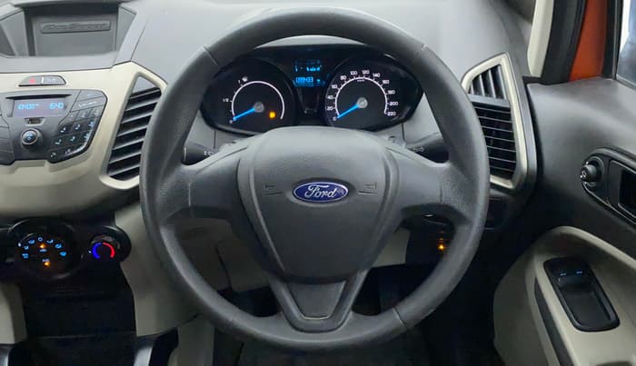 2015 Ford Ecosport AMBIENTE 1.5L PETROL, CNG, Manual, 99,096 km, Steering Wheel Close Up