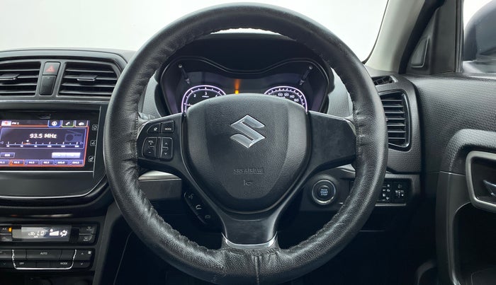 2019 Maruti Vitara Brezza ZDI + AMT, Diesel, Automatic, 50,828 km, Steering Wheel Close Up