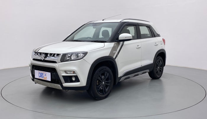 2019 Maruti Vitara Brezza ZDI + AMT, Diesel, Automatic, 50,828 km, Left Front Diagonal