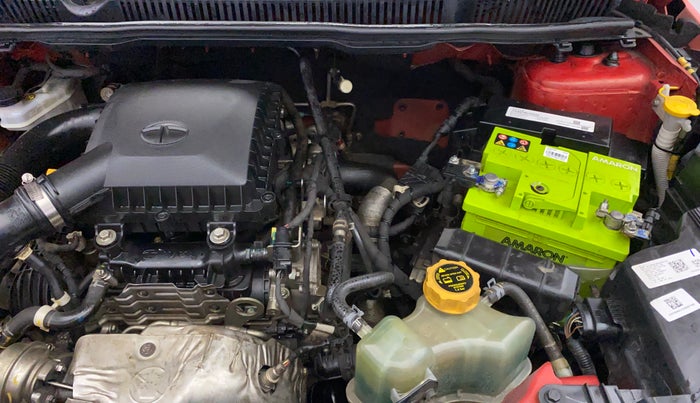 2021 Tata NEXON XZ PLUS (O) PETROL, Petrol, Manual, 45,296 km, Engine View - Left