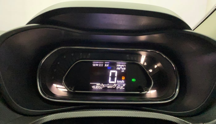 2021 Tata NEXON XZ PLUS (O) PETROL, Petrol, Manual, 45,296 km, Odometer Image