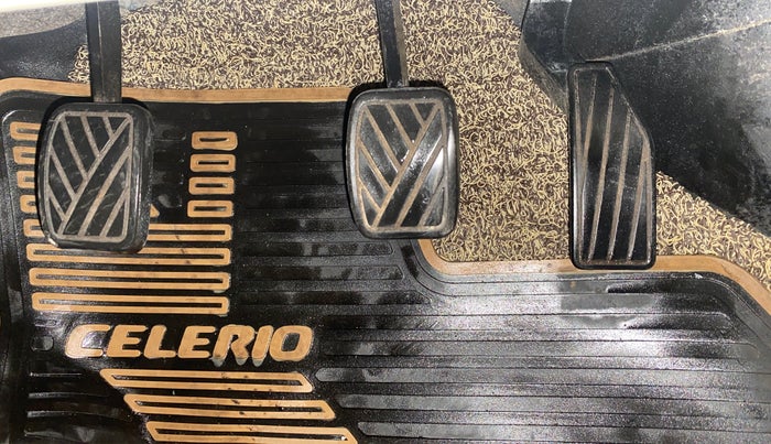 2018 Maruti Celerio VXI CNG, CNG, Manual, 74,536 km, Pedals