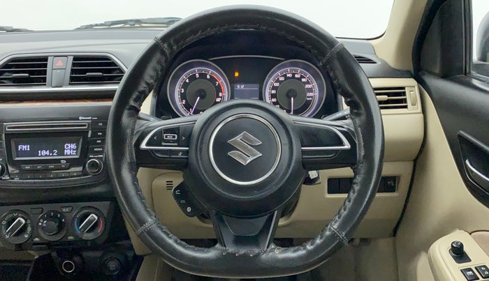 2018 Maruti Dzire VXI, Petrol, Manual, 53,572 km, Steering Wheel Close Up