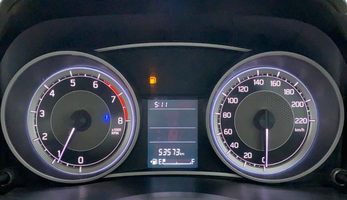 2018 Maruti Dzire VXI, Petrol, Manual, 53,572 km, Odometer Image