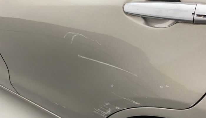 2018 Maruti Dzire VXI, Petrol, Manual, 53,572 km, Rear left door - Paint has faded