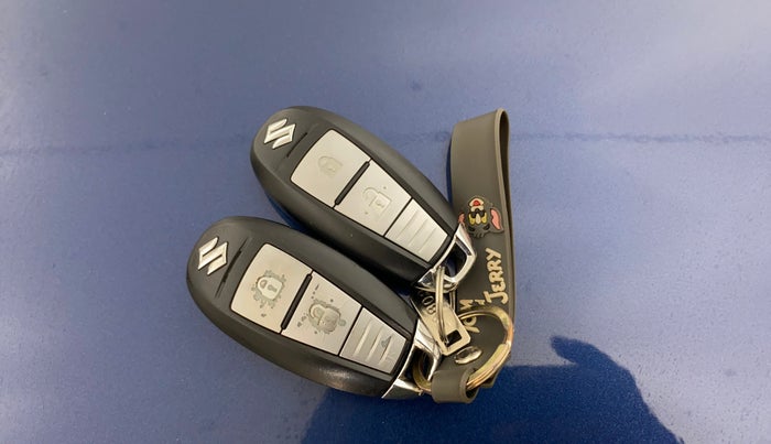 2021 Maruti S Cross ZETA 1.5, Petrol, Manual, 80,783 km, Key Close Up