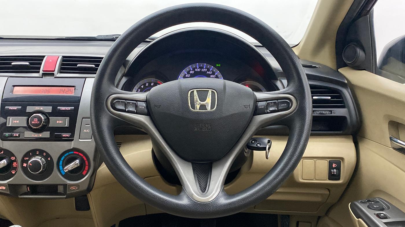2012 Honda City V MT PETROL, Petrol, Manual, 72,234 km, Steering Wheel Close Up