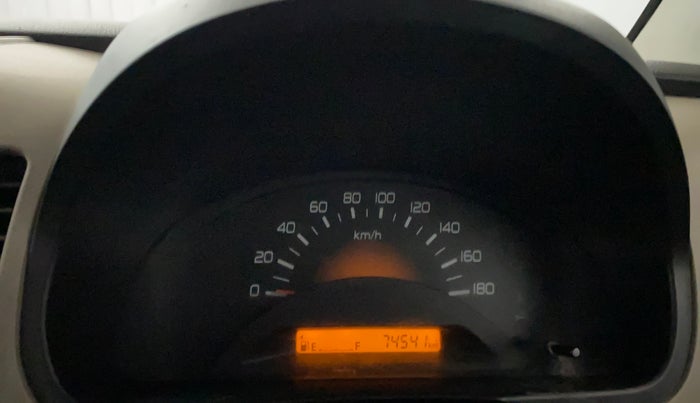 2013 Maruti Wagon R 1.0 LXI CNG, CNG, Manual, 74,525 km, Odometer Image