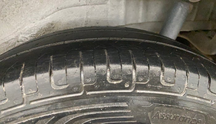 2013 Maruti Wagon R 1.0 LXI CNG, CNG, Manual, 74,525 km, Left Rear Tyre Tread