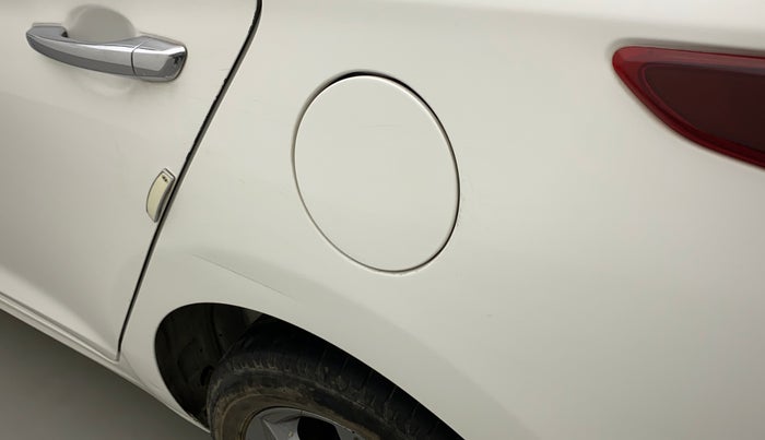 2021 Hyundai Verna SX 1.5 CRDI, Diesel, Manual, 49,930 km, Left quarter panel - Slightly dented
