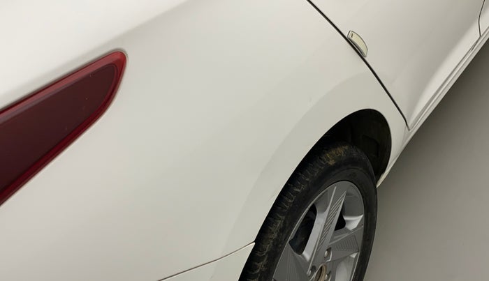 2021 Hyundai Verna SX 1.5 CRDI, Diesel, Manual, 49,930 km, Right quarter panel - Slightly dented