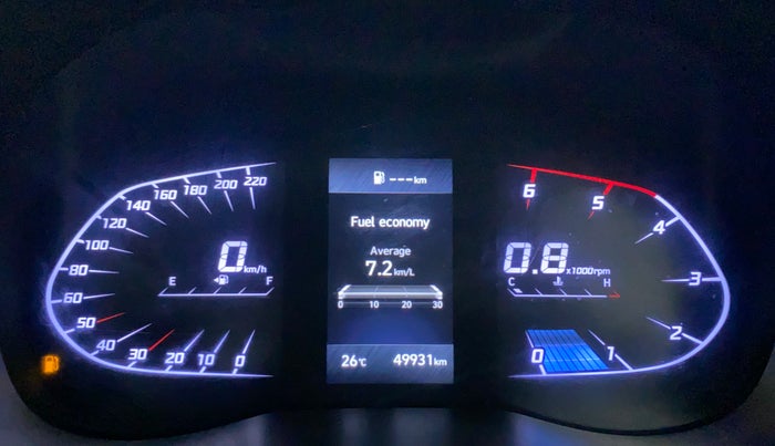 2021 Hyundai Verna SX 1.5 CRDI, Diesel, Manual, 49,930 km, Odometer Image