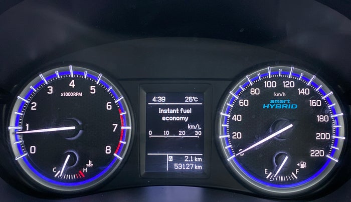 2020 Maruti S Cross ZETA 1.5, Petrol, Manual, 53,127 km, Odometer Image