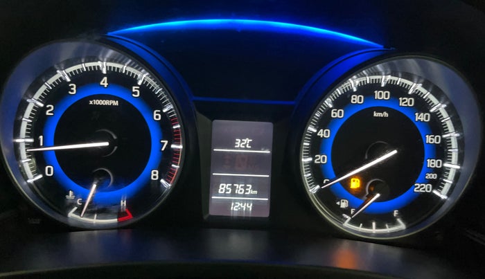 2019 Maruti Baleno DELTA PETROL 1.2, Petrol, Manual, 85,752 km, Odometer Image
